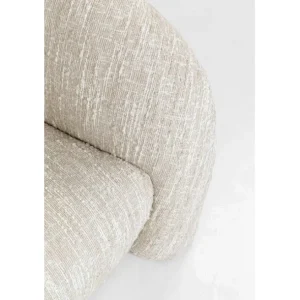 New KARE Design Sofa 3-Seater Livia Melange Cream 261cm