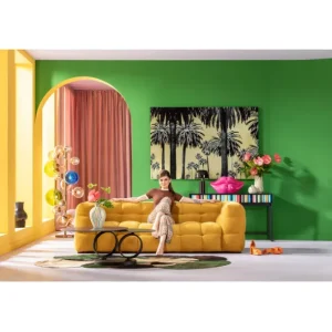 Online KARE Design Sofa 3-Seater Salamanca Yellow 240cm