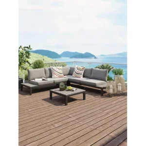 Sale KARE Design Sofa Set Holiday Black (4/part)