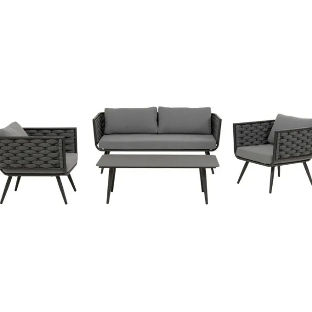 sofa_set_rimini_anthracit_0.webp Hot KARE Design Sofa Set Rimini Anthracite (4/part)