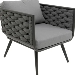 Hot KARE Design Sofa Set Rimini Anthracite (4/part)