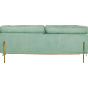 Outlet KARE Design Sofa Shirly 3-Seater Mint 221cm