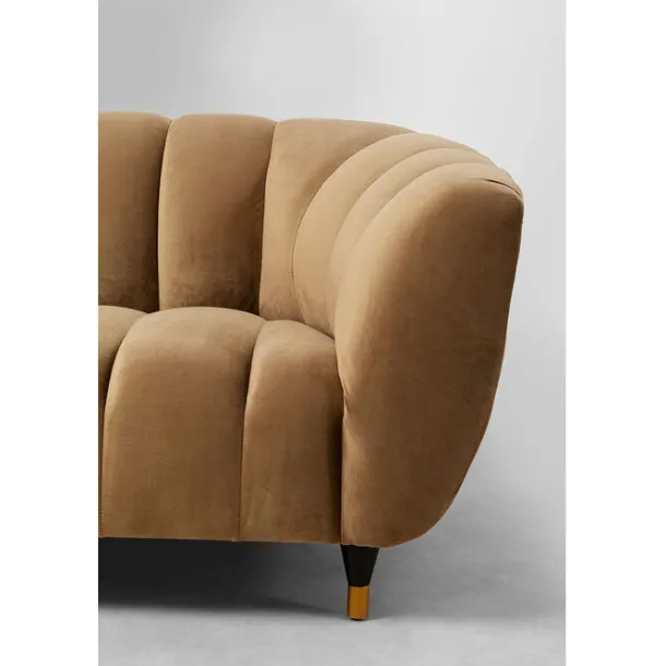 sofa_spectra_velvet_brown_6.webp Best KARE Design Sofa Spectra Velvet Brown 3-Seater 245cm