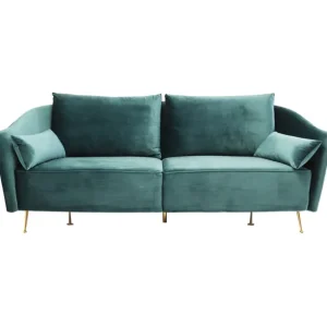 Outlet KARE Design Sofa Vegas Forever 3-Seater Bluegreen