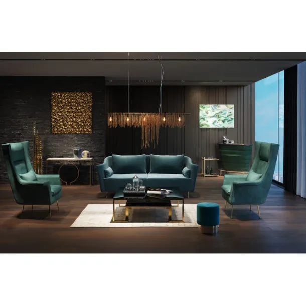 sofa_vegas_forever_seater_3.webp Outlet KARE Design Sofa Vegas Forever 3-Seater Bluegreen