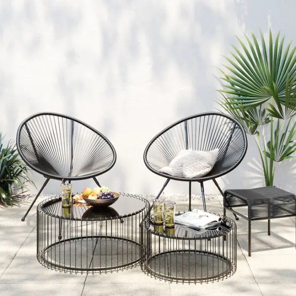 stool_acapulco_mono_black_1.webp New KARE Design Stool Acapulco Mono Black