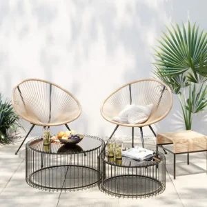 Sale KARE Design Stool Acapulco Nature
