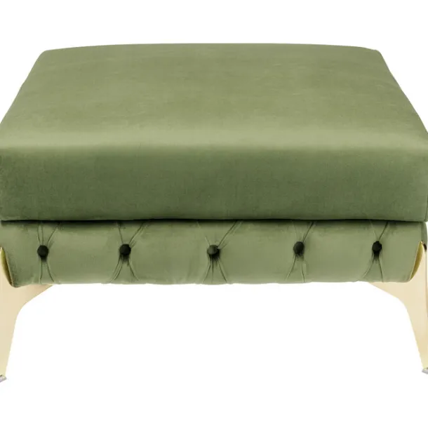 stool_bellissima_velvet_g_0.webp Fashion KARE Design Stool Bellissima Velvet Green 80cm