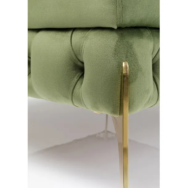 stool_bellissima_velvet_g_5.webp Fashion KARE Design Stool Bellissima Velvet Green 80cm