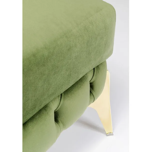 stool_bellissima_velvet_g_6.webp Fashion KARE Design Stool Bellissima Velvet Green 80cm