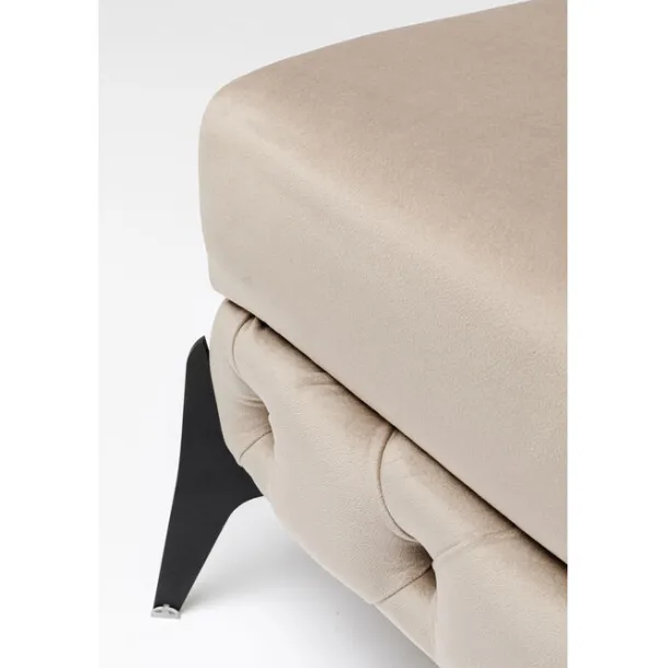 stool_bellissima_velvet_t_3.webp Hot KARE Design Stool Bellissima Velvet Taupe 80cm
