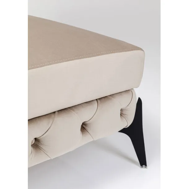 stool_bellissima_velvet_t_5.webp Hot KARE Design Stool Bellissima Velvet Taupe 80cm
