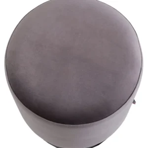 Hot KARE Design Stool Cherry Astoria Grey Black Ø36cm Limited