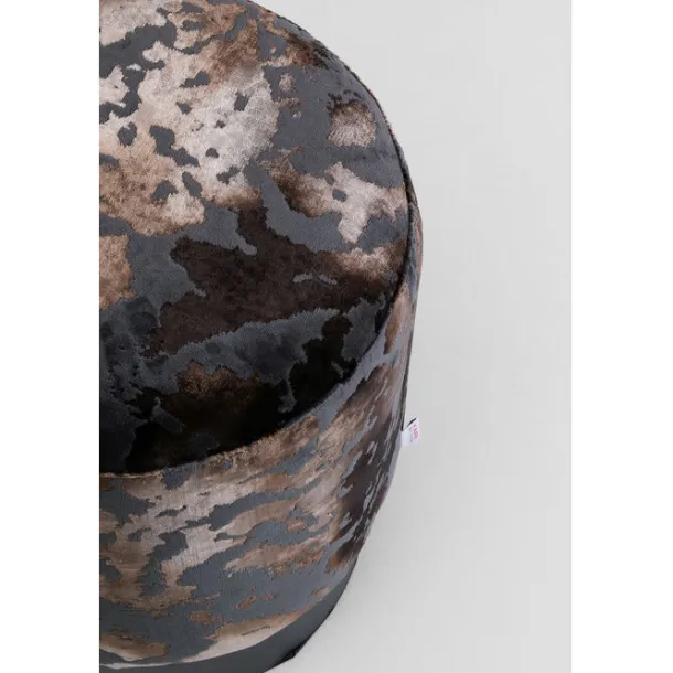 stool_cherry_astoria_grey_2.webp Hot KARE Design Stool Cherry Astoria Grey Black Ø36cm Limited