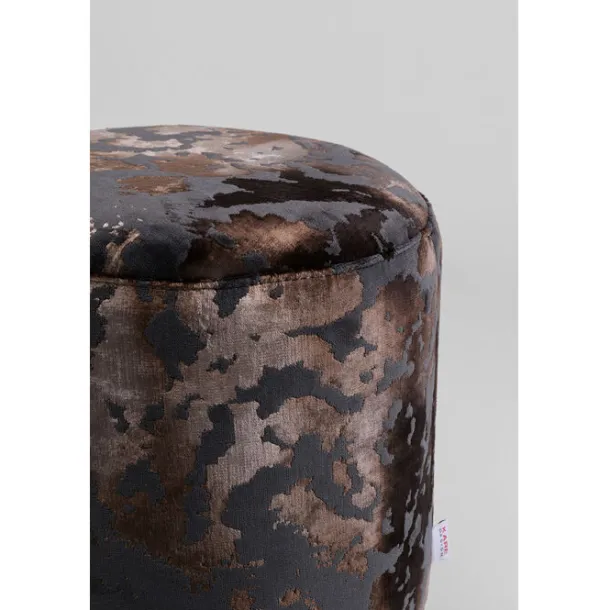 stool_cherry_astoria_grey_3.webp Hot KARE Design Stool Cherry Astoria Grey Black Ø36cm Limited