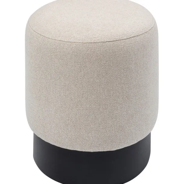stool_cherry_cream_black__0.webp Online KARE Design Stool Cherry Cream Black Ø36cm