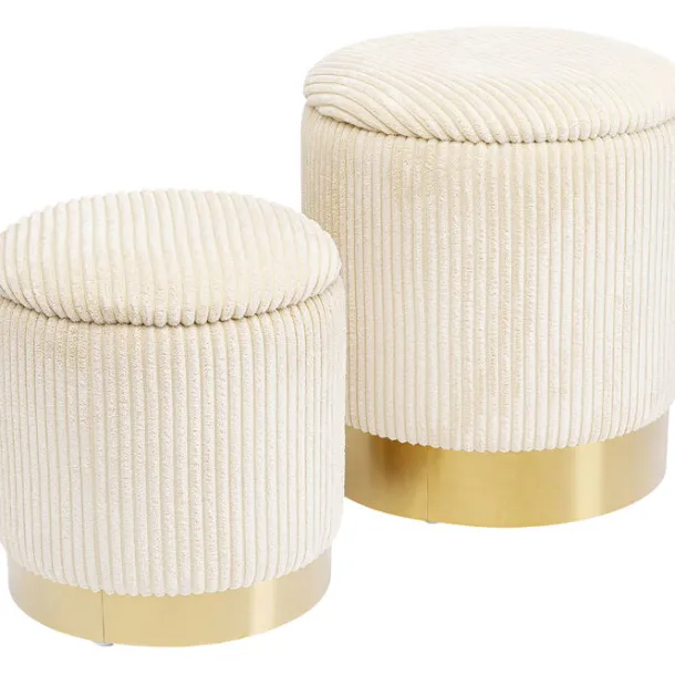 stool_cherry_storage_cord_3.webp Fashion KARE Design Stool Cherry Storage Cord Creme (2/Set)