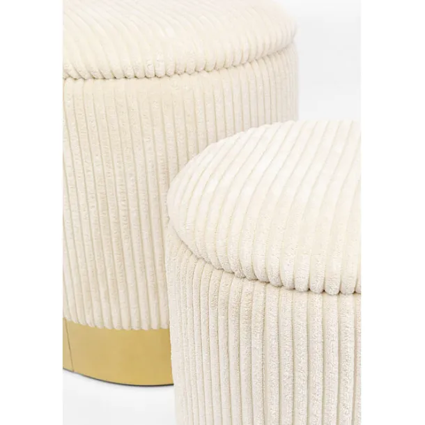 stool_cherry_storage_cord_7.webp Fashion KARE Design Stool Cherry Storage Cord Creme (2/Set)