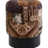Fashion KARE Design Stool Cherry Tahiti Black Ø36cm Limited