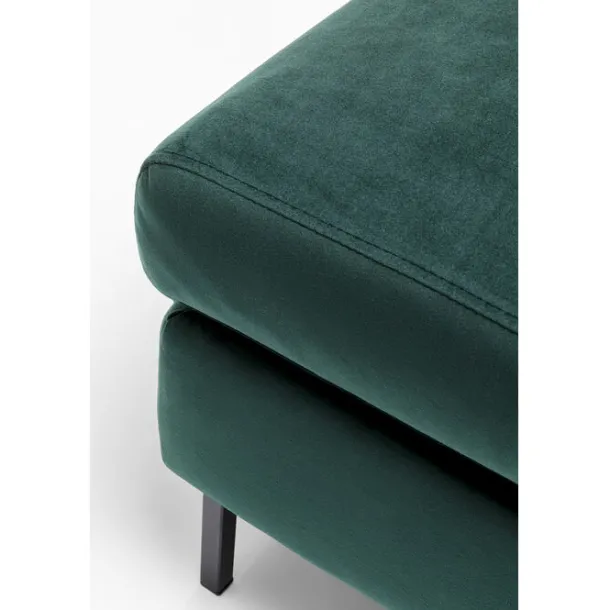 stool_gianni_velvet_dark__4.webp Outlet KARE Design Stool Gianni Velvet Dark Green