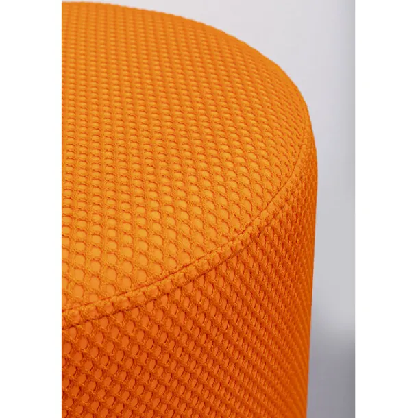 stool_jody_orange_mesh_bl_3.webp New KARE Design Stool Jody Orange Mesh Black Ø35cm