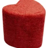 Best KARE Design Stool Lovely Red 36x34cm