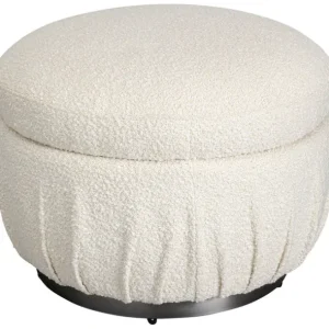 Hot KARE Design Stool Nube Boucle Ø56cm