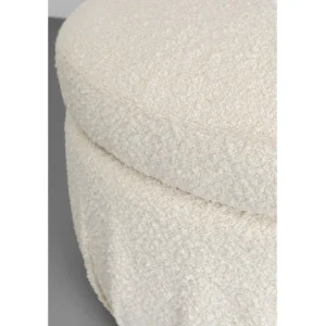 Hot KARE Design Stool Nube Boucle Ø56cm