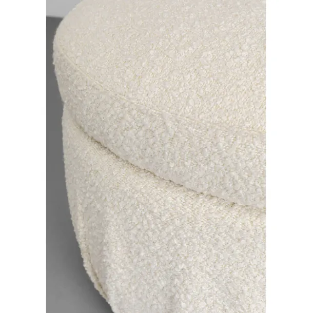 stool_nube_boucle_cm_1.webp Hot KARE Design Stool Nube Boucle Ø56cm