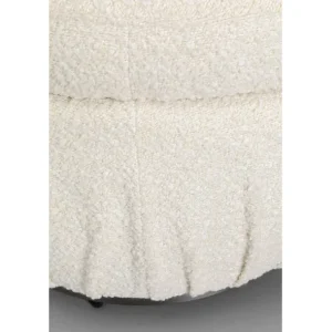 Hot KARE Design Stool Nube Boucle Ø56cm