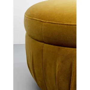Hot KARE Design Stool Nube Yellow Ø56cm