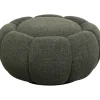 Fashion KARE Design Stool Peppo Bloom Melange Green Ø72m