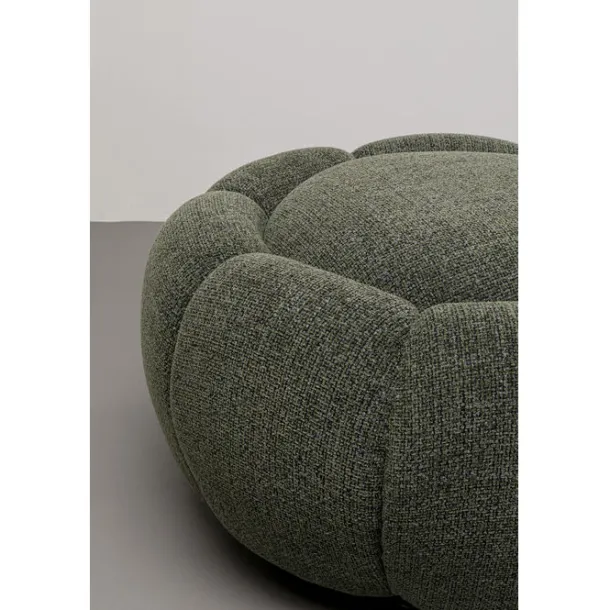 stool_peppo_bloom_melange_2-1.webp Fashion KARE Design Stool Peppo Bloom Melange Green Ø72m