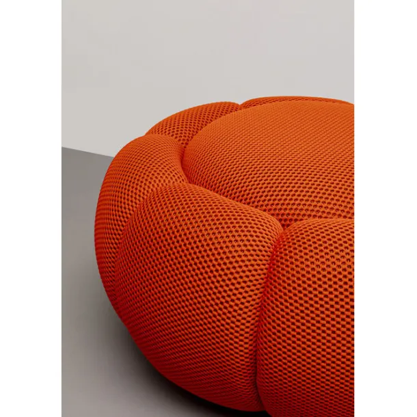 stool_peppo_bloom_orange__2.webp Clearance KARE Design Stool Peppo Bloom Orange Ø72cm