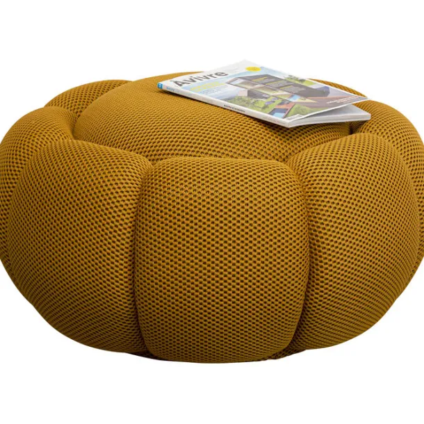 stool_peppo_bloom_yellow__1.webp Clearance KARE Design Stool Peppo Bloom Yellow Ø76cm