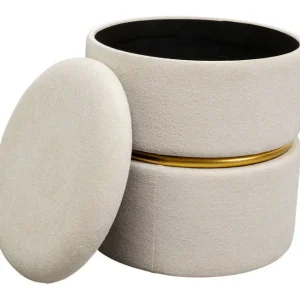 Hot KARE Design Stool Rumba Storage Swivel Ø40cm