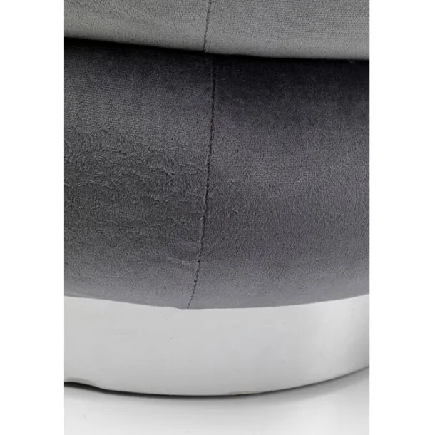 stool_sandwich_grey_cm_2.webp Discount KARE Design Stool Sandwich Grey Ø45cm