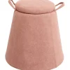 Hot KARE Design Stool Thimble Pink Ø51cm