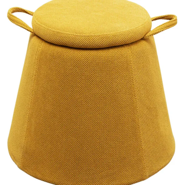 stool_thimble_yellow_cm_0.webp New KARE Design Stool Thimble Yellow Ø51cm
