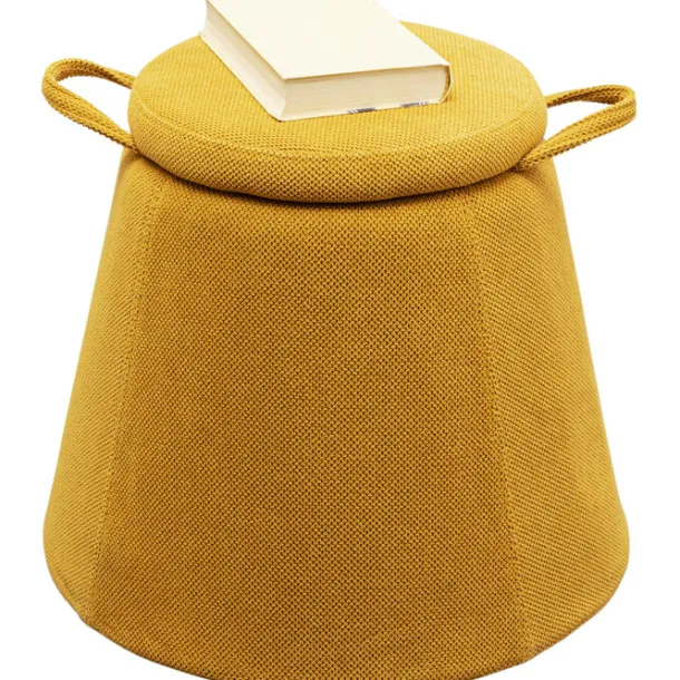 stool_thimble_yellow_cm_1.webp New KARE Design Stool Thimble Yellow Ø51cm