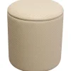 Best KARE Design Stool Venezia Storage Cream Ø40cm