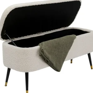 Discount KARE Design Storage Bench Rico White