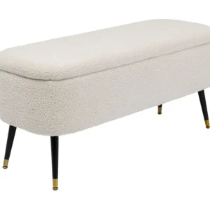 Discount KARE Design Storage Bench Rico White