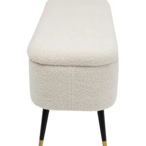 Discount KARE Design Storage Bench Rico White