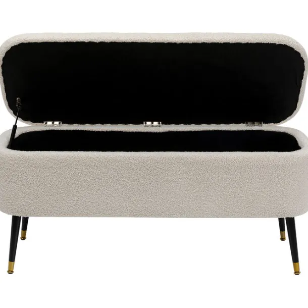 storage_bench_rico_white_5.webp Discount KARE Design Storage Bench Rico White