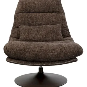 New KARE Design Swivel Armchair + Stool Montreal