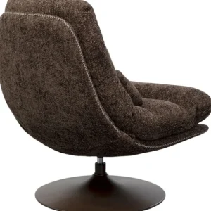 New KARE Design Swivel Armchair + Stool Montreal