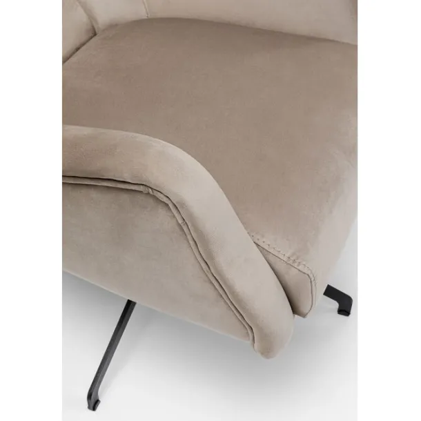 swivel_armchair_bellissim_7.webp Hot KARE Design Swivel Armchair Bellissima Velvet Taupe