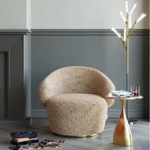 Best KARE Design Swivel Armchair Carella