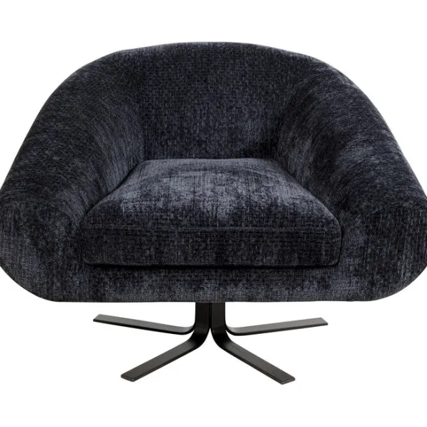 swivel_armchair_ciao_midn_0.webp Best KARE Design Swivel Armchair Ciao Midnight